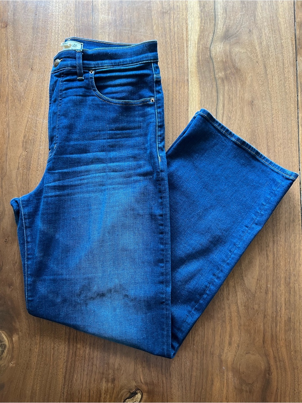 Madewell Perfect Vintage Wide-Leg Jeans - Like New Condition
